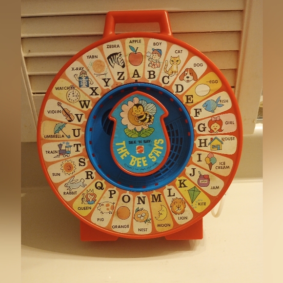 Mattel The Bee Says See and Say Vintage 1983 Children's Toy - Picture 3 of 5